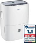 Effizienter Luftentfeuchter 25L/Tag mit 270W – Ideal für 80m² Räume – Inklusive 10 Jahre Garantie, Ablaufschlauch & Timer